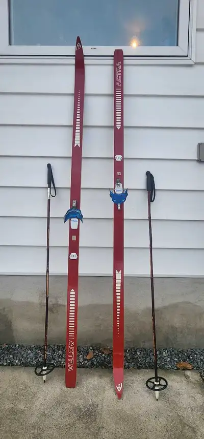 ACTRA Cross-Country Skis with Poles (Classic / Nordic Ski Set), View more