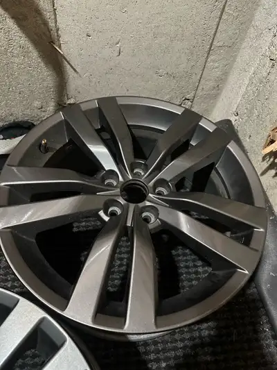 $500 OBO OEM 2016-2017 Subaru WRX wheels/rims Manufacturer: Enkei Size: 18x8.5 Bolt Pattern: 5x114.3...