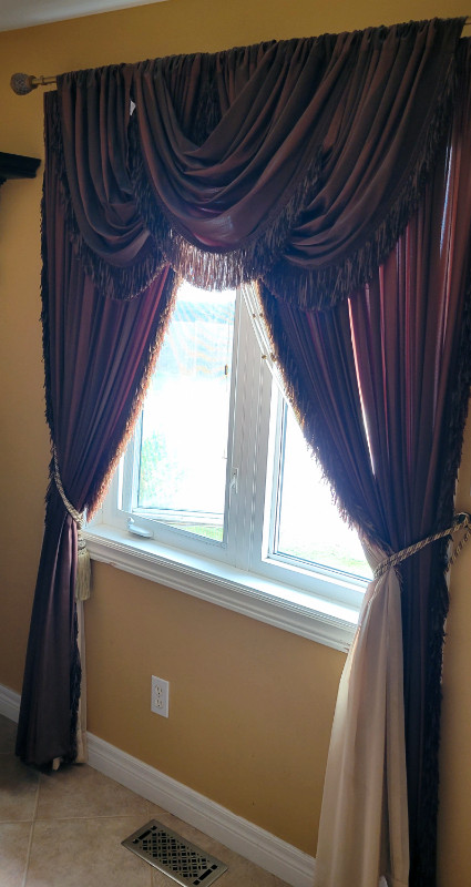 Home Dinning room Curtain Design Panel in Window Treatments in Windsor Region