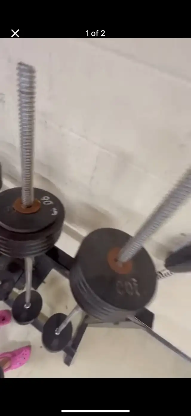 640lb Weights Set with Stand, Spin Bikes63234989272963124