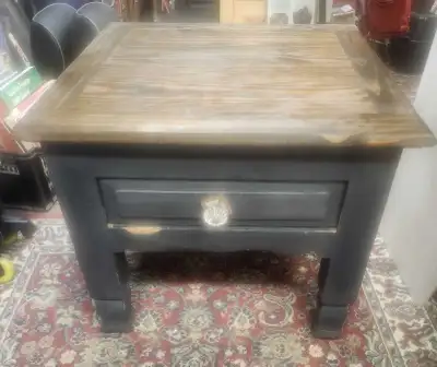 Wood Side Table, View more