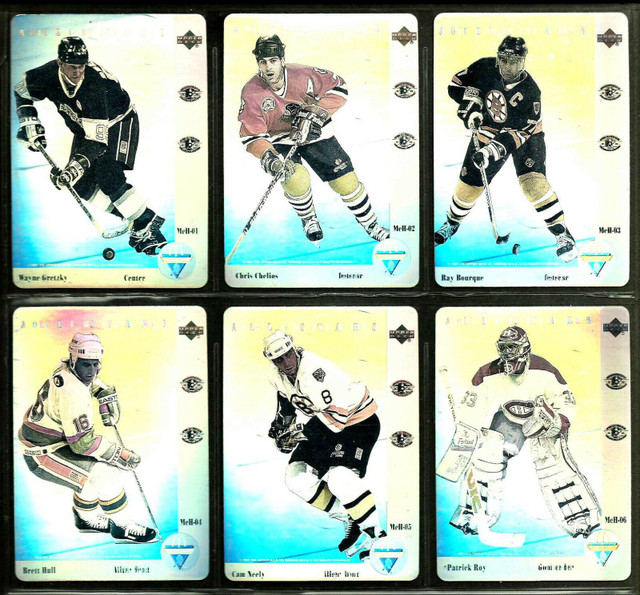McDONALDs HOCKEY SET…. 1991-92 ... Cards+Holograms, GRETZKY, ROY in Arts & Collectibles in City of Halifax