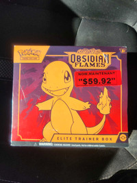 Pokemon Cards Obsidian Flames ETB