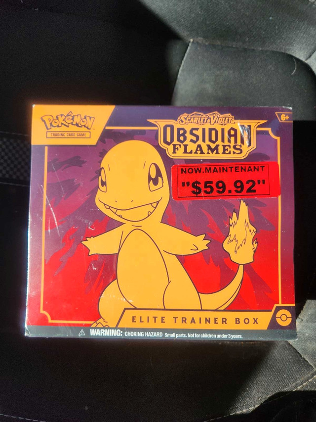 Pokemon Cards Obsidian Flames ETB in Toys & Games in Dartmouth