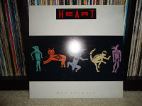 HEART VINYL RECORD LP: BAD ANIMALS!