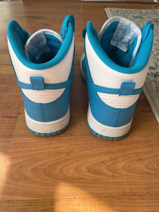 Nike dunk hight laser blue  dans Chaussures pour hommes  à Sherbrooke - Image 4