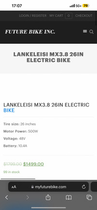 ELECTRIC BIKE TO SELL NEW NEW NEW!