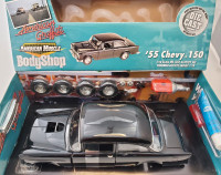 1:18 ERTL American Graffiti BodyShop 1955 Chevrolet Chevy 150 Bl