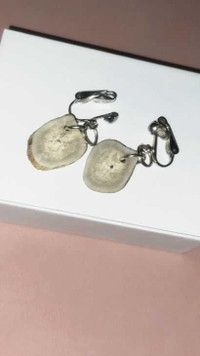 Moose antler earrings 