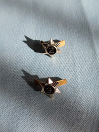 Girl guide membership 6 point star pins