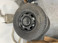 17" Ford F150 Steel Wheels w/Tires - 6 Bolt