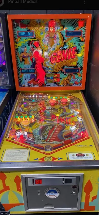 Collector looking for working or non working pinball machines, View more
