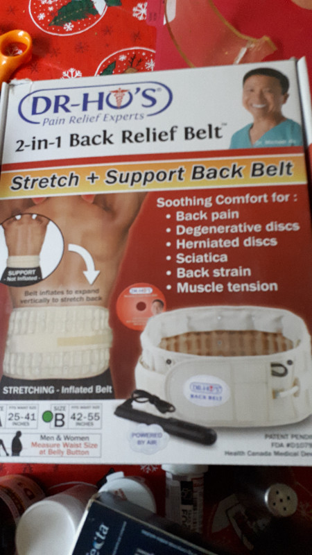 Dr. Ho's Back Relief Belt in Health & Special Needs in Petawawa