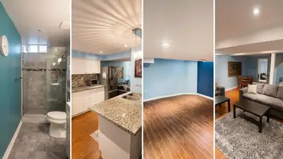 Looking for ONE clean, respectful professional. A large, bright bedroom is available in a clean, wel...