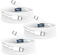 USB C to USB C Cables 10FT, 60W/3A - 3 Pack