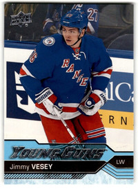 JIMMY VESEY … 2016-17 Upper Deck … YOUNG GUNS … ROOKIE