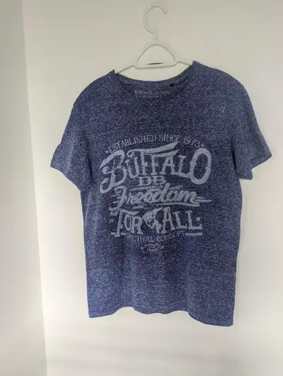 Vintage Buffalo T-shirt Men's (Freedom For All) printed on it, View more