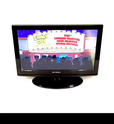 26" TV with remote, View more