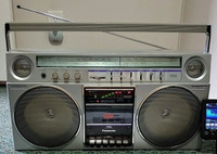 Panasonic RX-5085 and RX-5050 Boomboxes