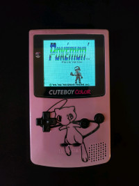 Gameboy Color (Mew Theme)