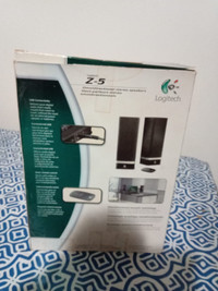 Haut-parleurs d'ordinateur stéréo USB Logitech Z-5 pour PC, Mac
