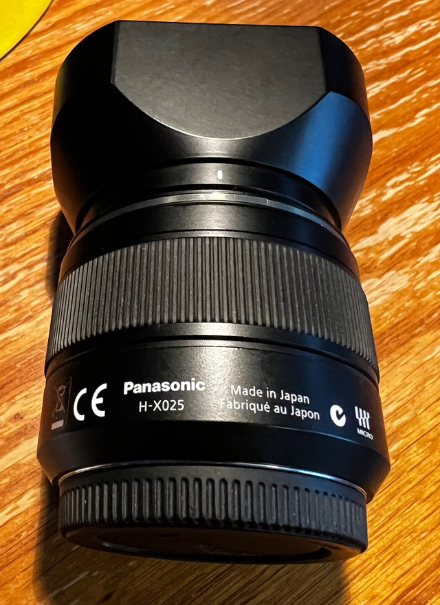 Panasonic Leica 25mm F1.4 in Cameras & Camcorders in Mississauga / Peel Region - Image 3