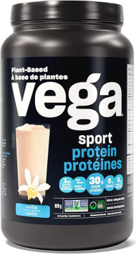 NEW Vega Sport Protein Vegan Protein Powder, Vanilla 14 serving
