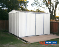 Galvanized Steel Shed - 8ft by 11ft