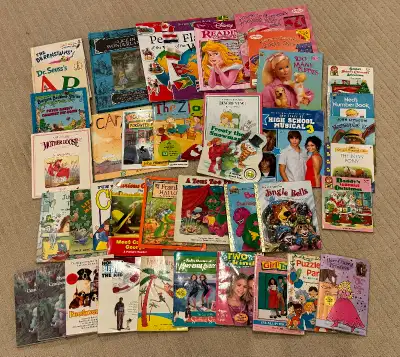 Box of 40 Kids Books for only $15!, View more