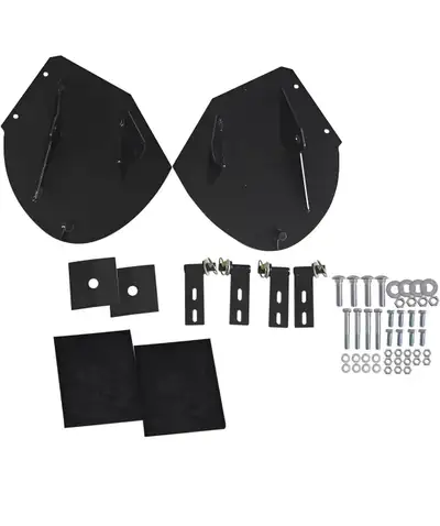 Brand new Fits Most Pickup-Mounted snowplows Universal Heavy Duty Snow Plow Pro-Wing Blade Extenders...