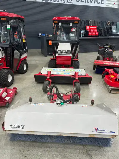 Ventrac 4500Z - CW with Power Brush & Tough Cut Mower - Edmonton, View more