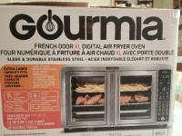Large French door digital air fryer oven