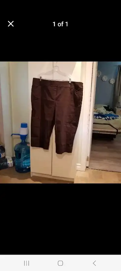 Brown capris pants, View more