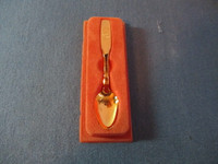 VINTAGE GOLD PLATED 1976 CANADA WORLD OLYMPICS SPOON-REMBRANDT