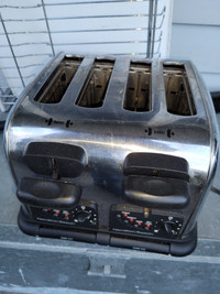 2 slice toaster + dish rack