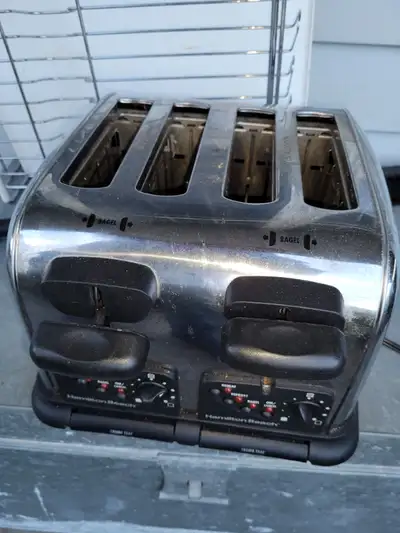 2 slice toaster + dish rack, View more