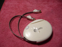 Retractable 5 foot Ethernet to Ethernet Cable Firewire portable