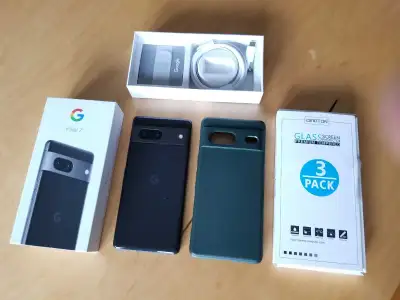 Google Pixel 7 - Obsidian - 128GB - w/ extras, View more