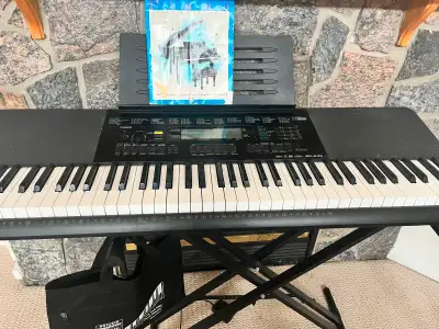 Casio WK-245 keyboard with stand, View more