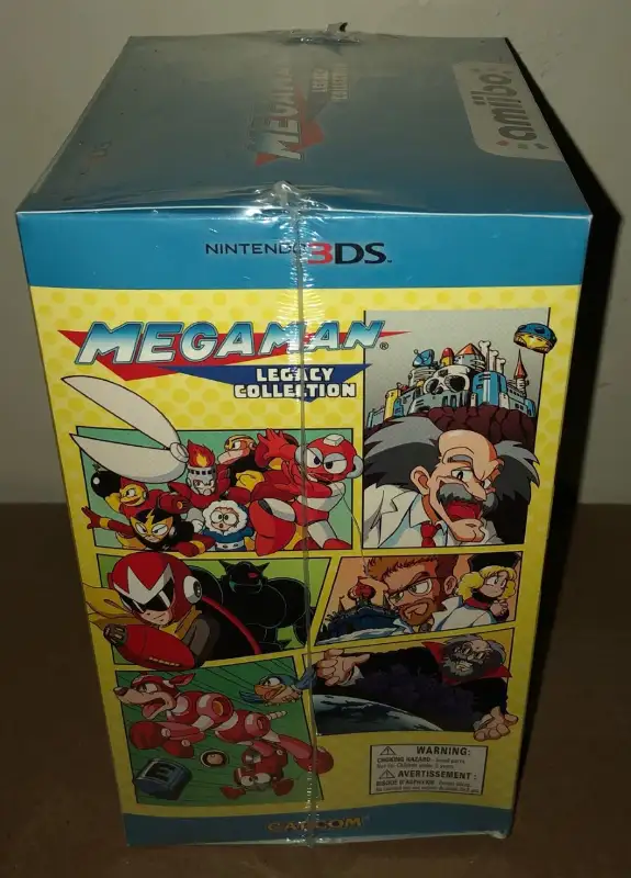 Mega Man Legacy Collection with Gold Amiibo (3DS, NA Version) in Arts & Collectibles in Calgary - Image 6