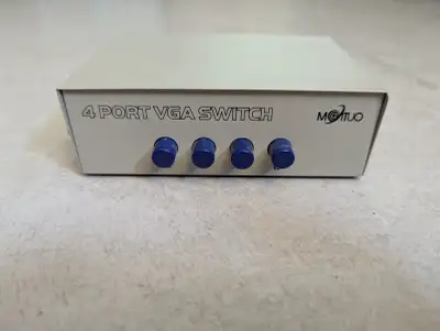 Switch 4 ports VGA, View more