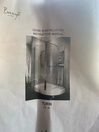 Complete less back panels, which can be purchased instead of tiles or barker board