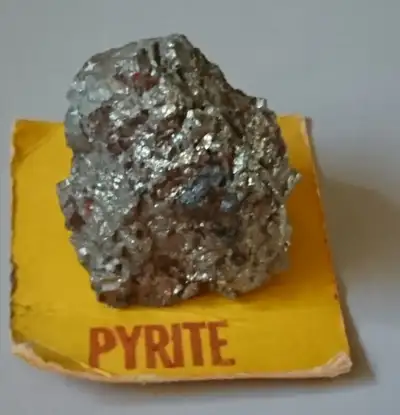 Vintage Pyrite Fool's Gold from Marmora, Ontario, Canada, View more