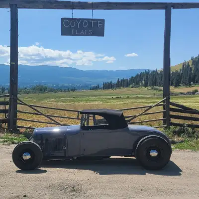 All steel.. after market lucky 7 frame 40 ford wishbones lucky 7 complete i beam front axle front en...