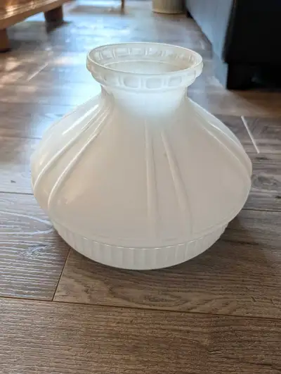 Glass vintage lamp shade, View more