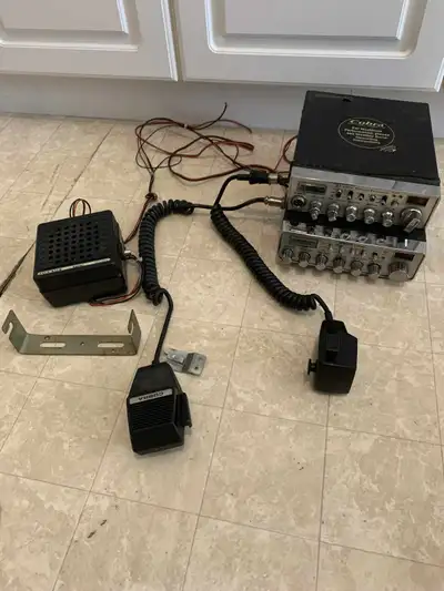 Uniden PC76XL 40 Channel CB Radio with Mic & Cobra 29 WX ST, View more