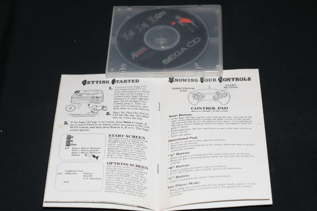 SEGA CD GAME- MAD DOG MCCREE SHOOTING GAME in Older Generation in Red Deer - Image 3