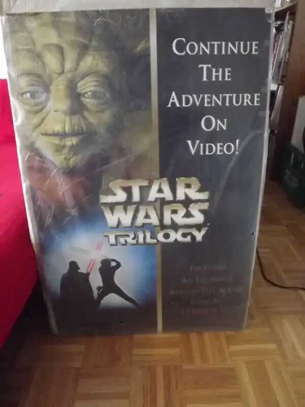 VARIOUS STAR WARS /PHANTOM MENACE MOVIE POSTERS 1980/S-2018 in Arts & Collectibles in City of Toronto - Image 2