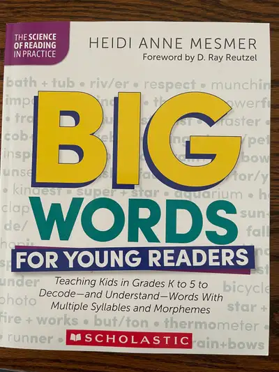 Big Words for Young Readers, View more