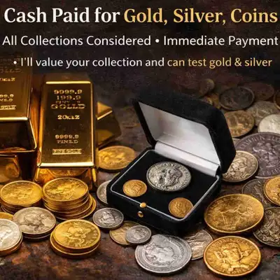 Buying Gold, Silver, Coins and collections , View more